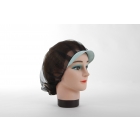 2525 - Detektierbar Haarnetz in Diolen feine Gewebe - Visier aus Baumwolle - 50/Spender